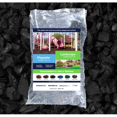 Playsafer Rubber Mulch | Painted Black - Image 4
