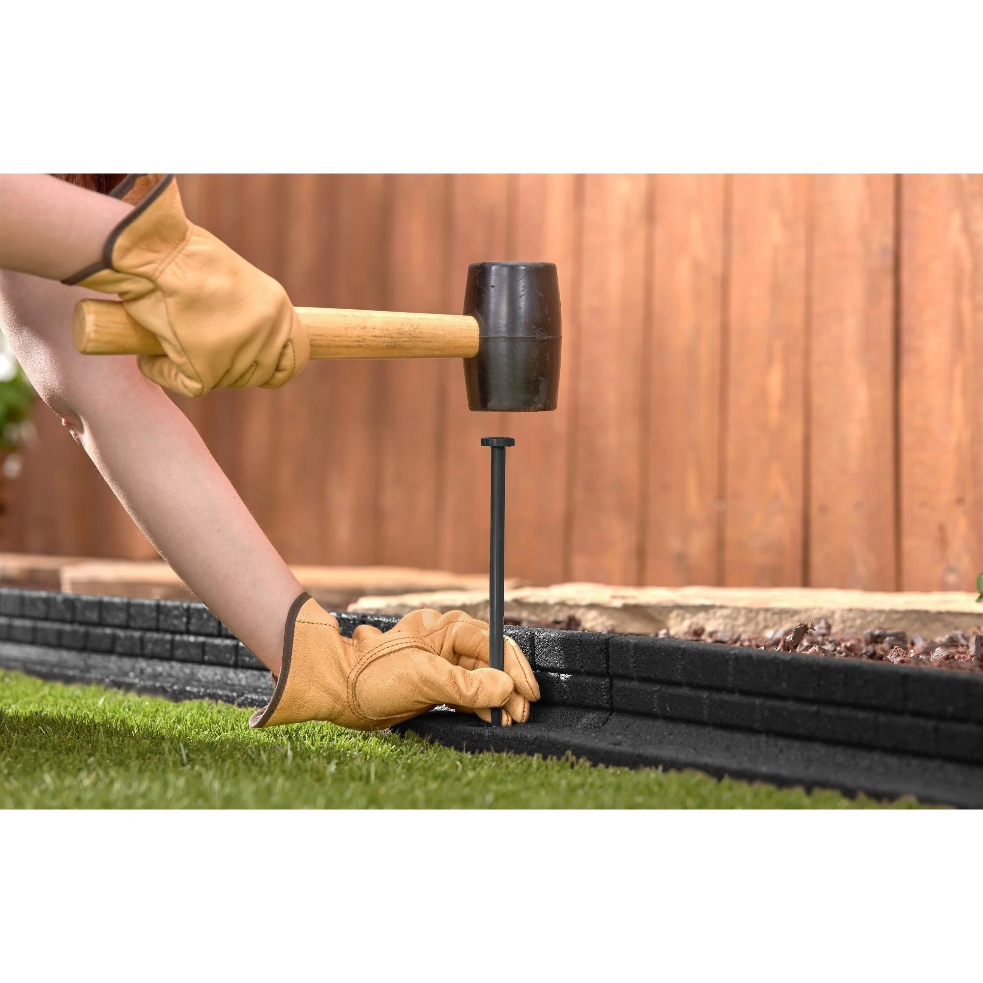 L Shape Rubber Border - Brick - Image 9