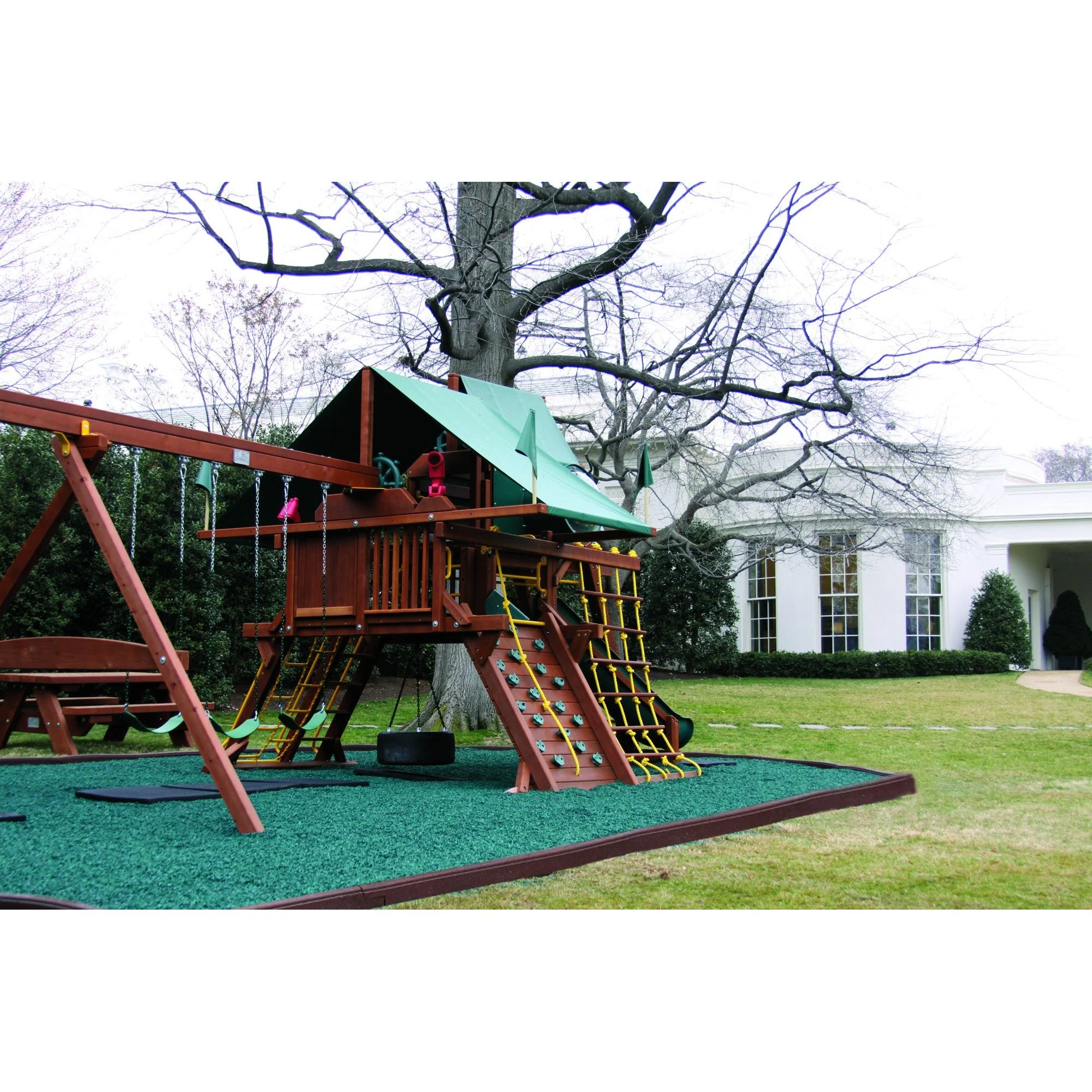 Landscape Rubber Mulch | Green - Image 3